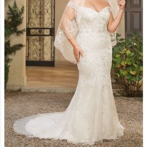 Casablanca size 18 wedding dress